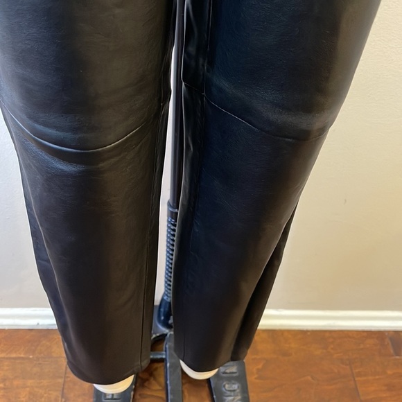 Free people Faux Vegan Leather Skinny Pants Leggings - Picture 4 of 11
